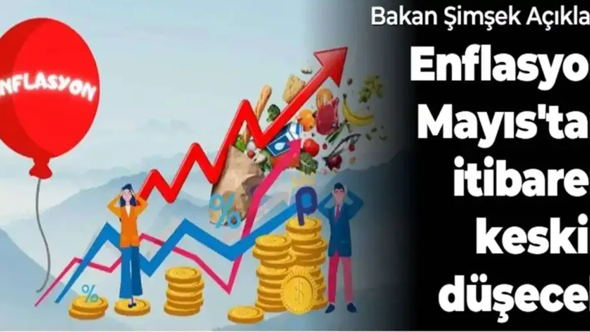 Bakan Şimşek: Enflasyon Mayıs'tan itibaren keskin düşecek