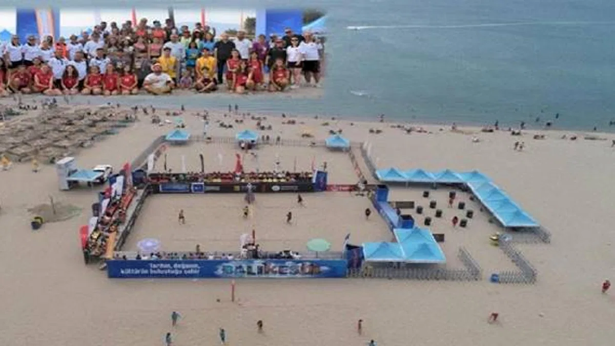 Beach turnuvasında şampiyon Balıkesir