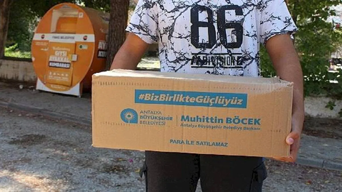 Antalya Büyükşehir'in glutensiz gıda yardımı sürüyor
