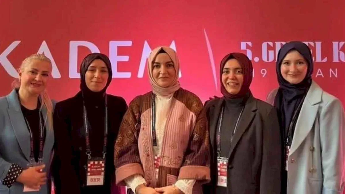 KADEM Kahramanmaraş İl Başkanı Taşkıran, şehri temsil etti