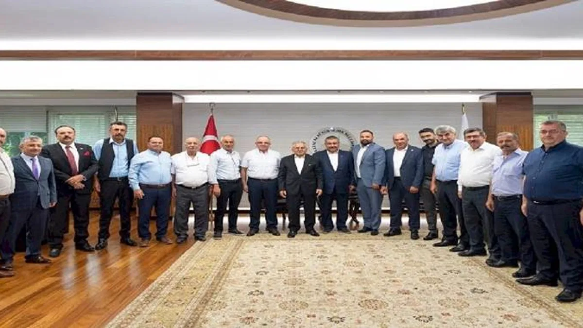 Kayseri ziraat odalarından Büyükkılıç'a ziyaret