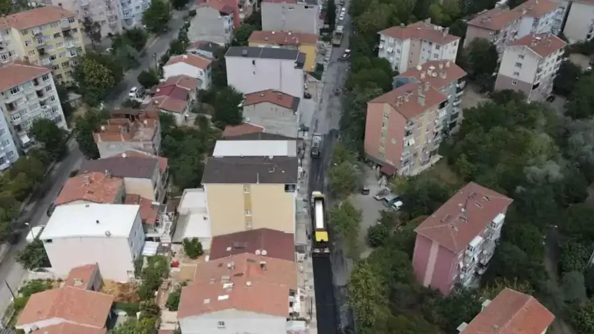 Maltepe'nin cadde ve sokakları yenileniyor