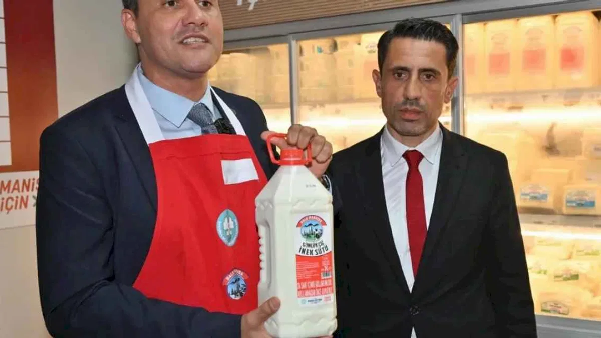 Manisa'da yerel süt üreticilerine destek protokolü imzalandı