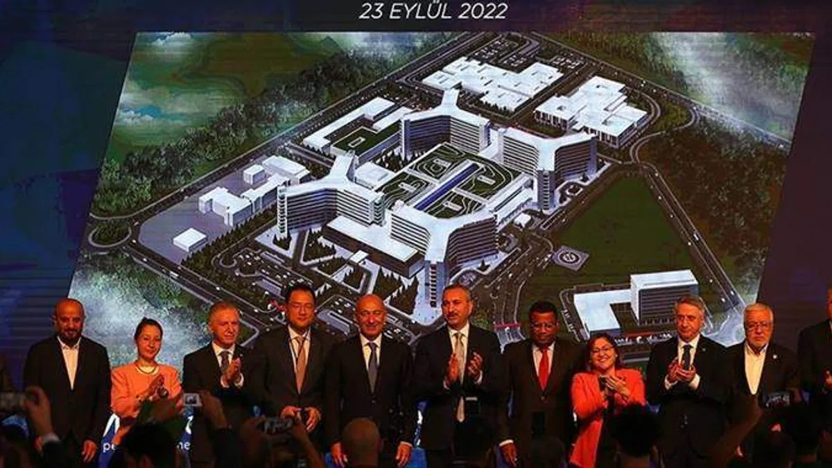 Gaziantep Şehir Hastanesi Haziran 2023'te tamamlanacak