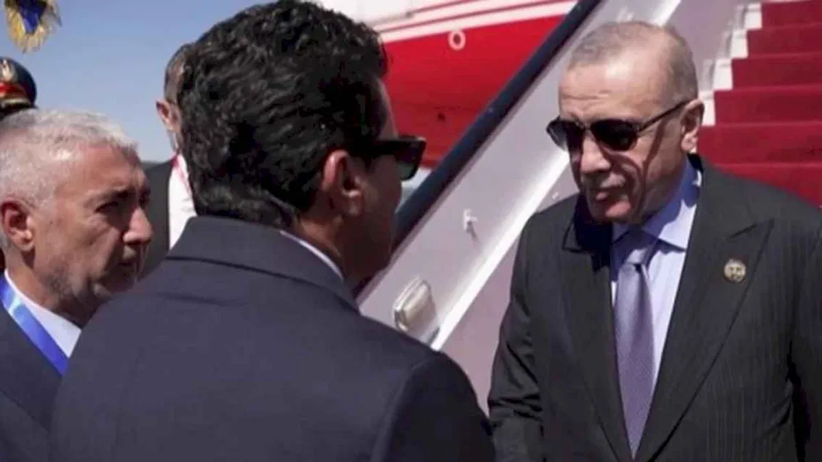 Cumhurbaşkanı Erdoğan Mısır'da