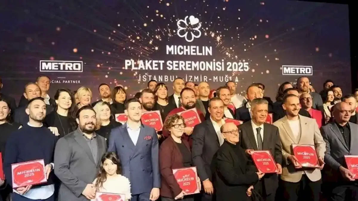 MICHELIN Rehberi'ne giren 132 restorana özel plaket