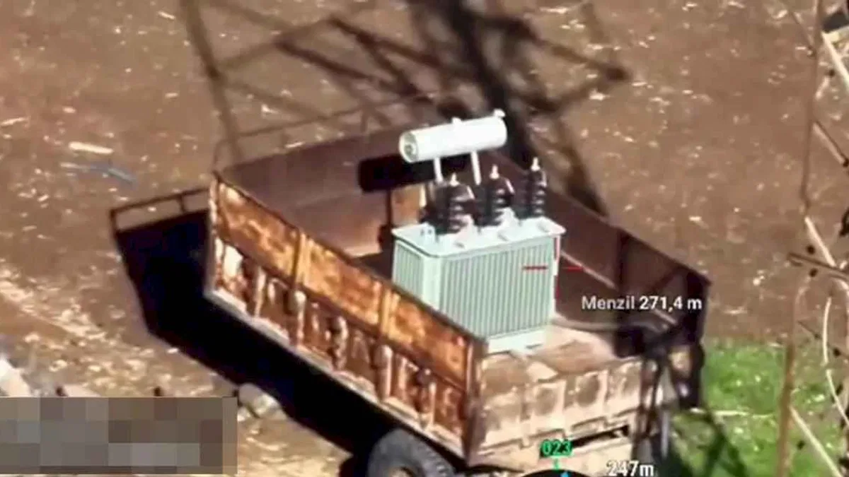Mobil kaçak trafolar dronlardan kaçamadı