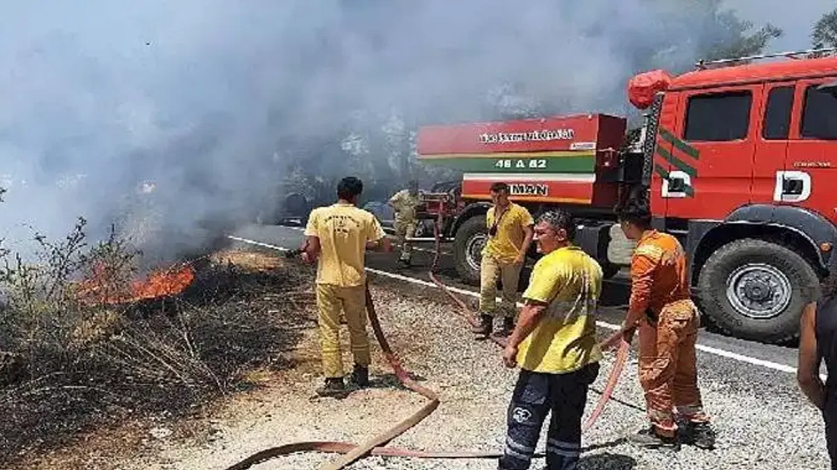 Belediye personelleri büyük bir felaketin önüne geçti