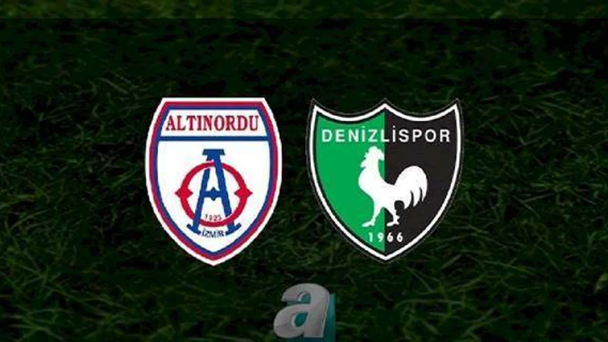 Altınordu - Denizlispor maçı ne zaman, saat kaçta ve hangi kanalda? | TFF 1. Lig