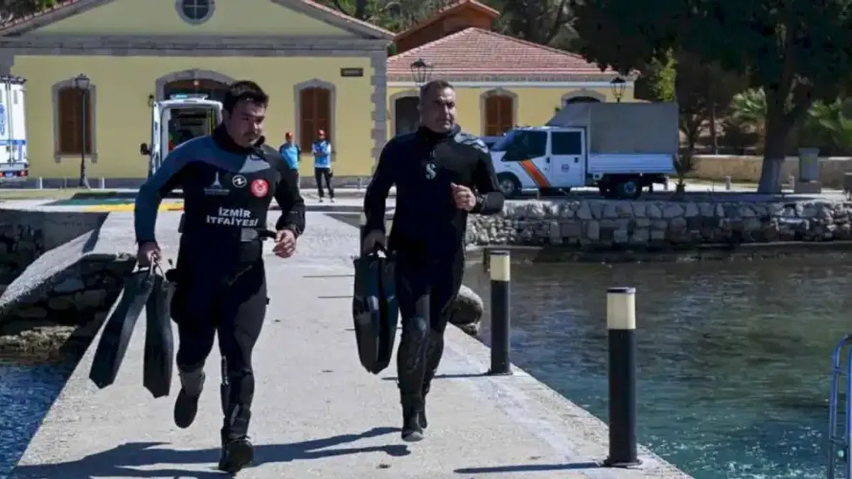 İzmir Urla’da nefes kesen deprem ve tsunami tatbikatı