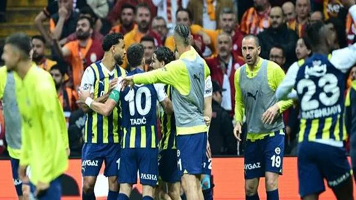 Galatasaray 0-1 Fenerbahçe (Maç Sonucu) Dev derbide kazanan Fenerbahçe!