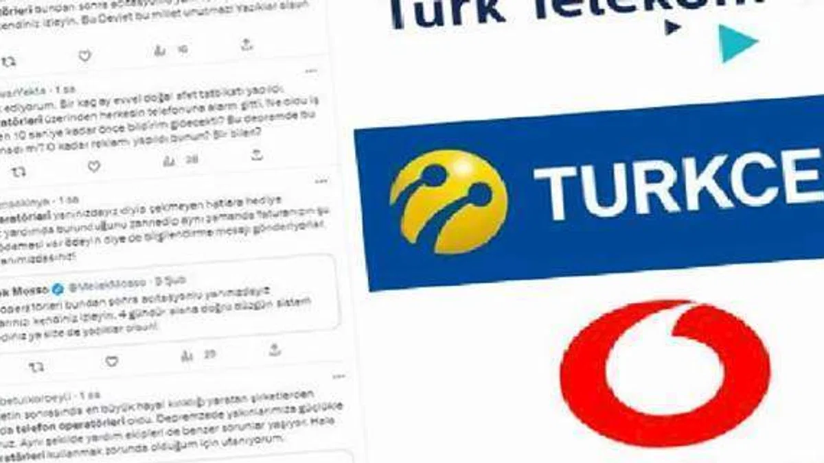 Türkcell, Vodafone ve Türk Telekom’a deprem tepkisi: Yazıklar olsun