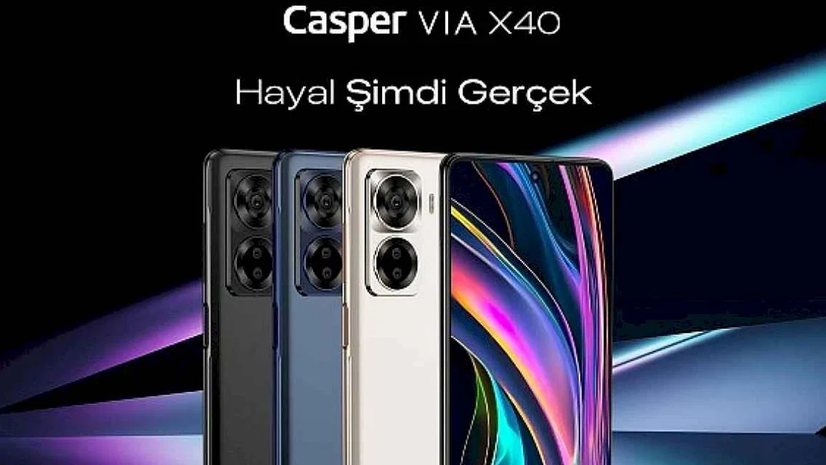 Türkiye'nin En Beğendiği Renkler Casper VIA X40'ta!