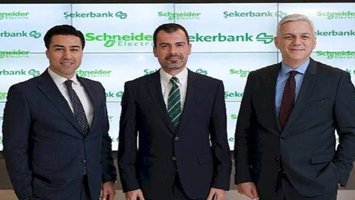 Şekerbank ve Schneider Electric iş birliği ile elektrikli araç şarj istasyonlarına finansman desteği