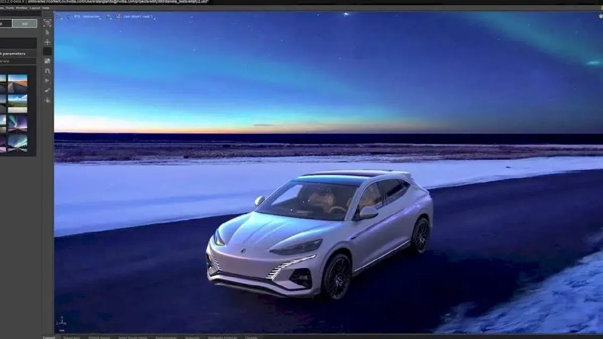 Shutterstock, NVIDIA Picasso ile Üretken Yapay Zekayı 3B Sahne Arka Planlarına Getiriyor