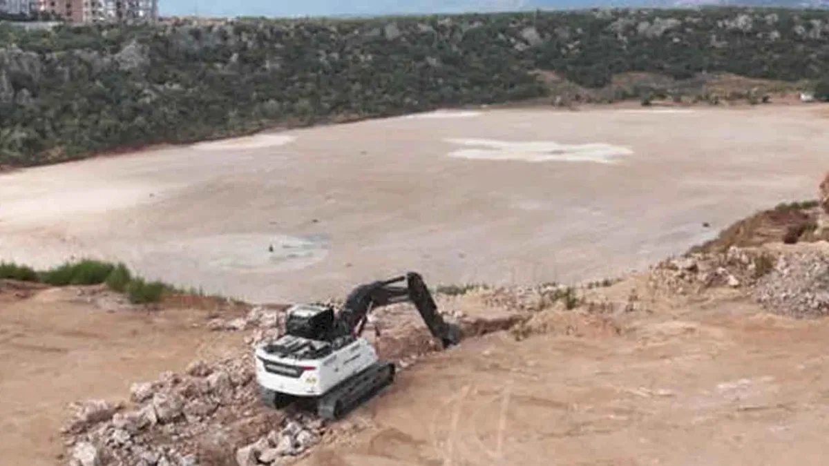 Antalya'da 'Kepez Karting Park' pist hazırlığı başladı