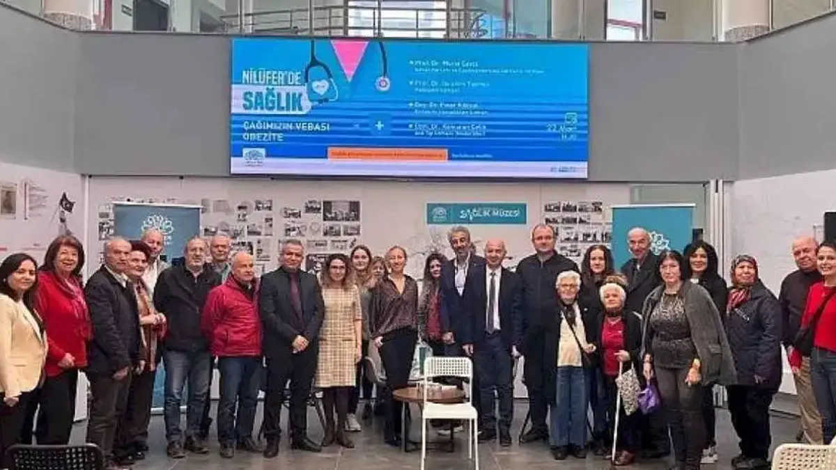 Nilüfer'de "Çağımızın Vebası Obezite" konuşuldu