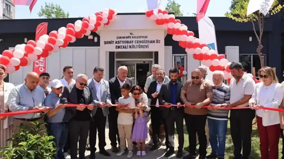 İstanbul Çekmeköy'de 2. Emekli Kültür Evi hizmet veriyor