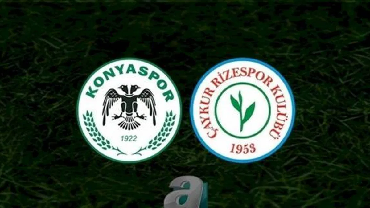 Konyaspor Çaykur Rizespor maçı CANLI İZLE (Konyaspor-Çaykur Rizespor canlı anlatım)