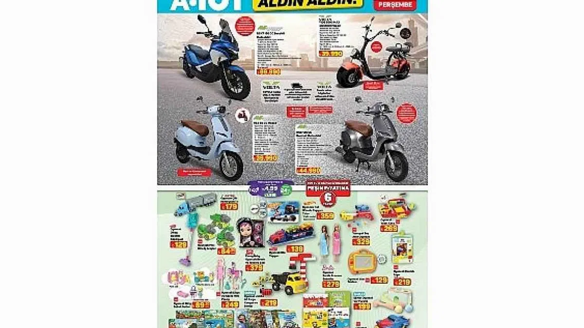 27 Kasım'da Mobilite Ürünleri A101'de