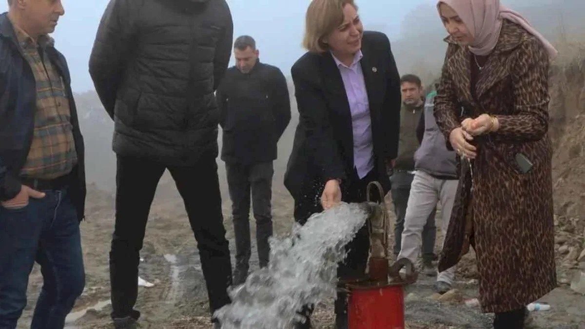 Manisa’da bir köyün daha su sorunu ortadan kaldırıldı