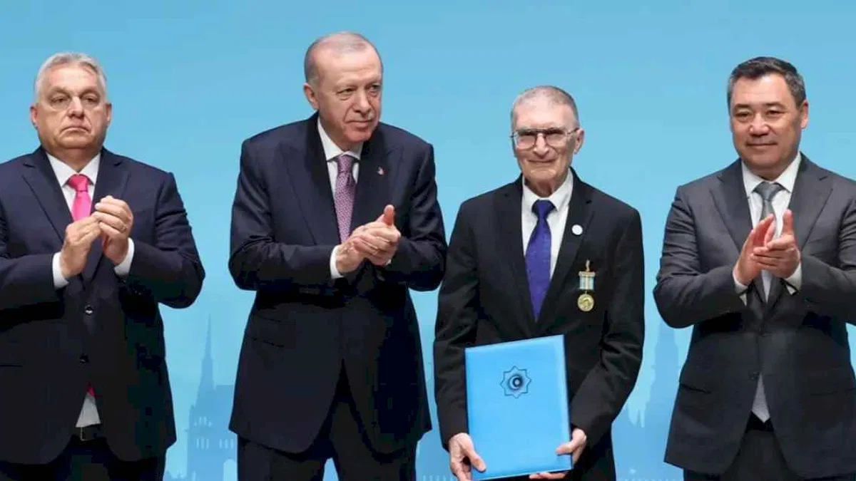 Türk Devletleri'nden Aziz Sancar'a 'Ali Şir Nevai Ödülü'