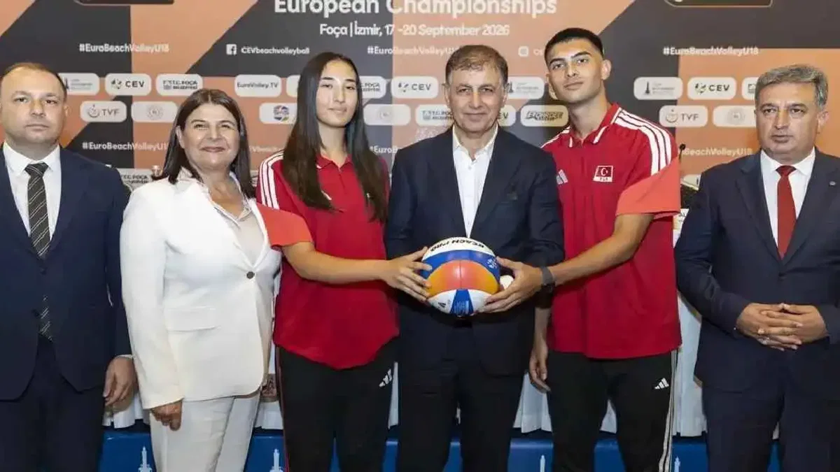 Avrupa’nın genç voleybol yıldızları Foça’da ter dökecek