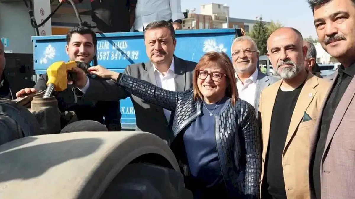Gaziantep'te çiftçilere yüzde yüz hibeyle mazot desteği