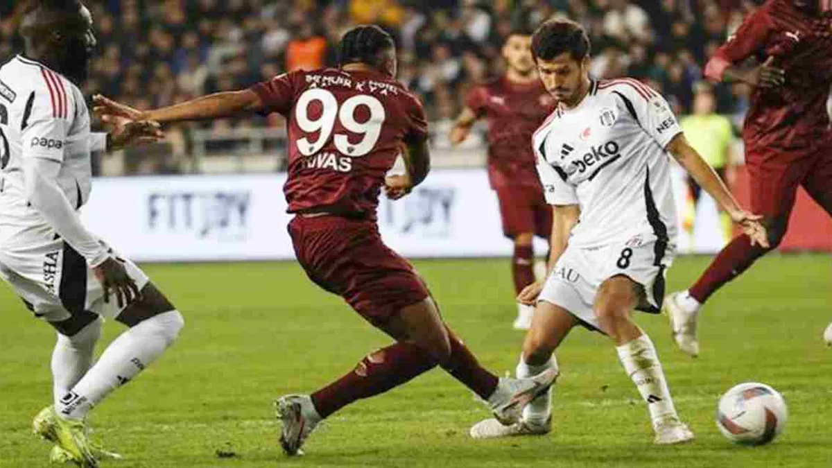 Atakaş Hatayspor 1-1 Beşiktaş (Maç Sonucu) Kartal'ın kötü gidişi sürüyor!