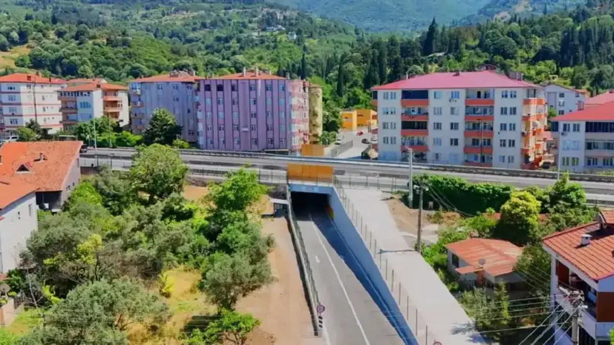 Kocaeli Gölcük Ulaşlı Alt Geçidi ile trafikte yeni dönem