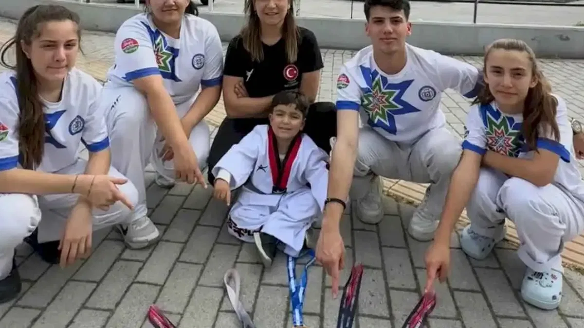 Muğlalı sporcular Yunanistan’da tarih yazdı