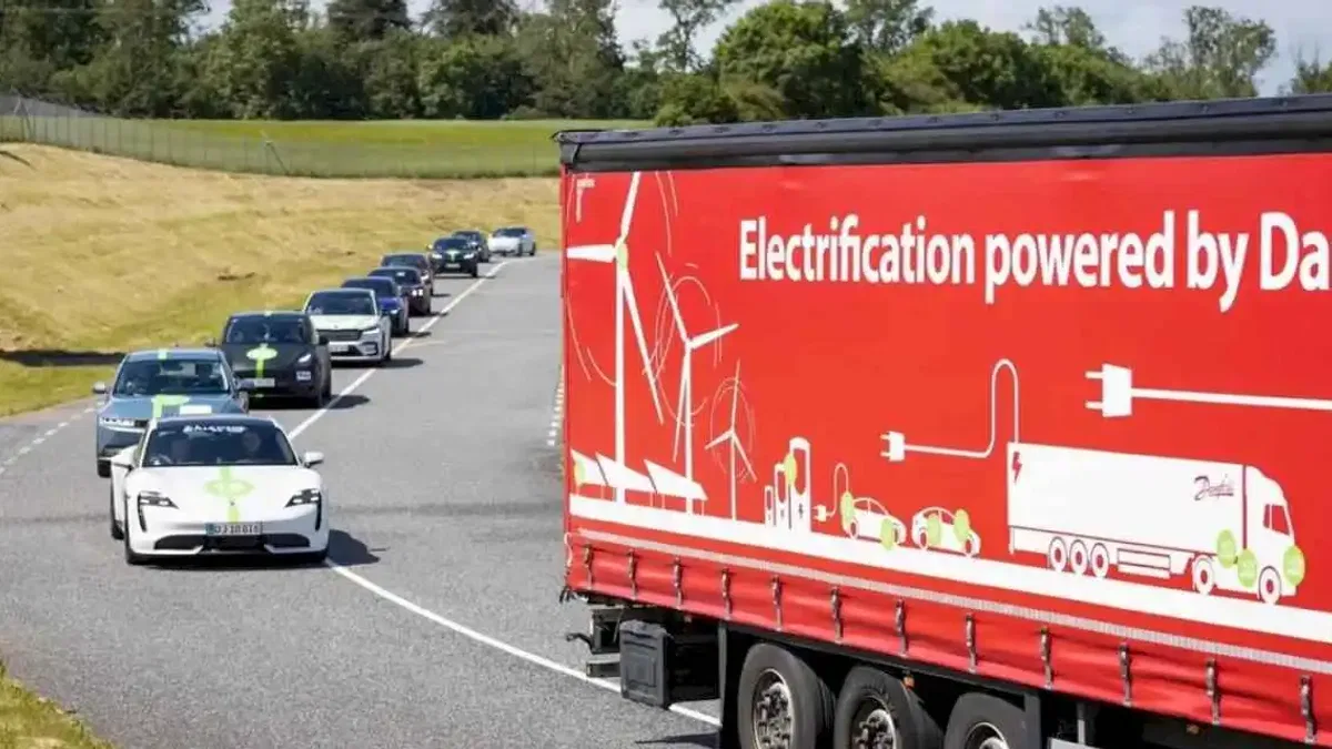 Dünyanın en büyük 'elektrikli ağır hizmet tipi' yolculuğu