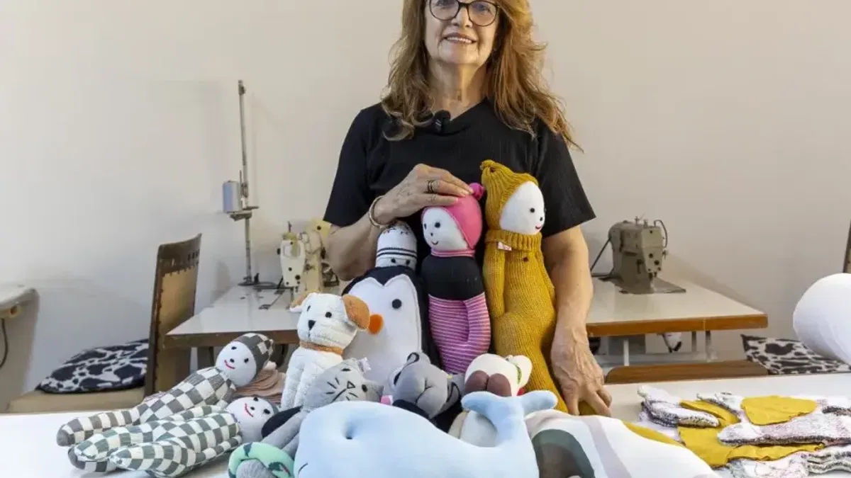 Mersin’de tekstil atıkları oyuncağa dönüşüyor
