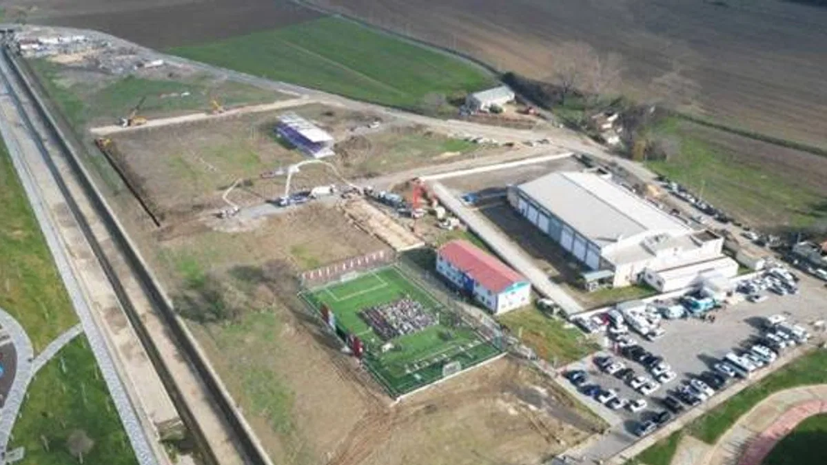 Silivri'de Spor Adası'nın temeli atıldı