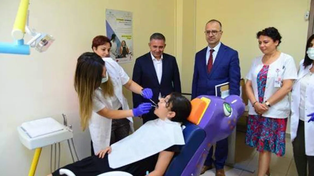 Kırşehir'de 'aile diş hekimleri' çocuklar için mesaiye başladı
