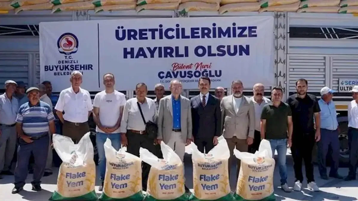 Denizli Büyükşehir’den küçük üreticiye büyük destek