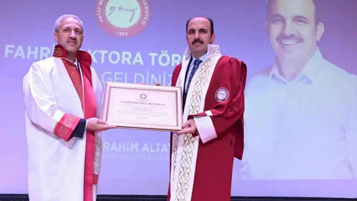Hatay'dan Konya'ya 'Fahri Doktora'