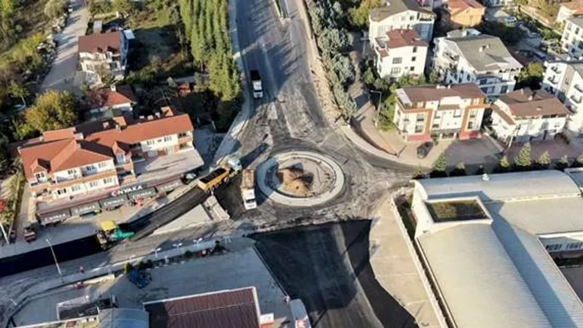 Kocaeli Başiskele'deki kavşaklar trafiğe nefes aldıracak