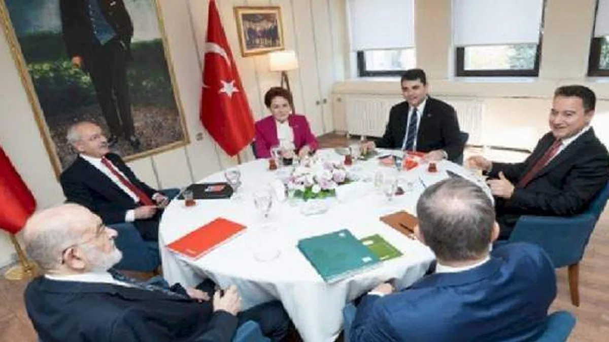 6'lı masanın liderlerinden ortak video