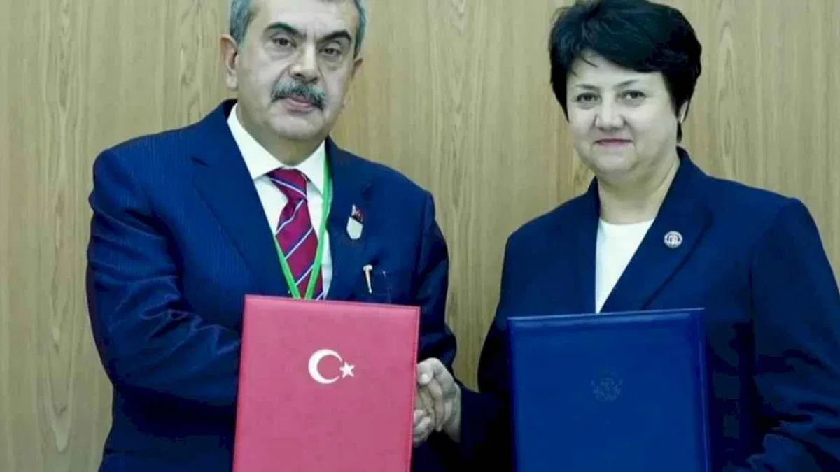 Türkiye Özbekistan arasında eğitim iş birliği