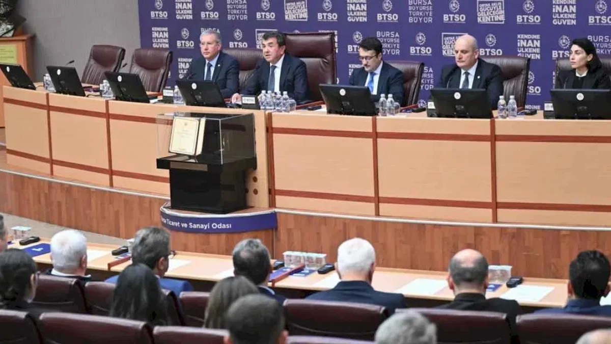 BTSO Nisan meclisi gerçekleştirildi