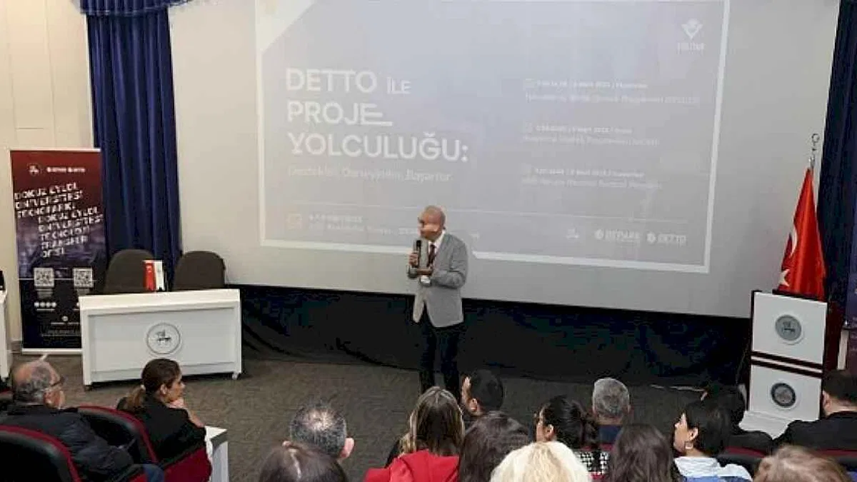 DEÜ'de ar-ge ve inovasyon buluşması: DETTO ile proje yolculuğu etkinliği tamamlandı
