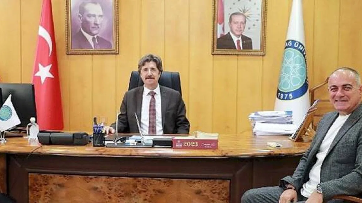 Başkan Sertaslan'dan Rektör Yılmaz'a Ziyaret