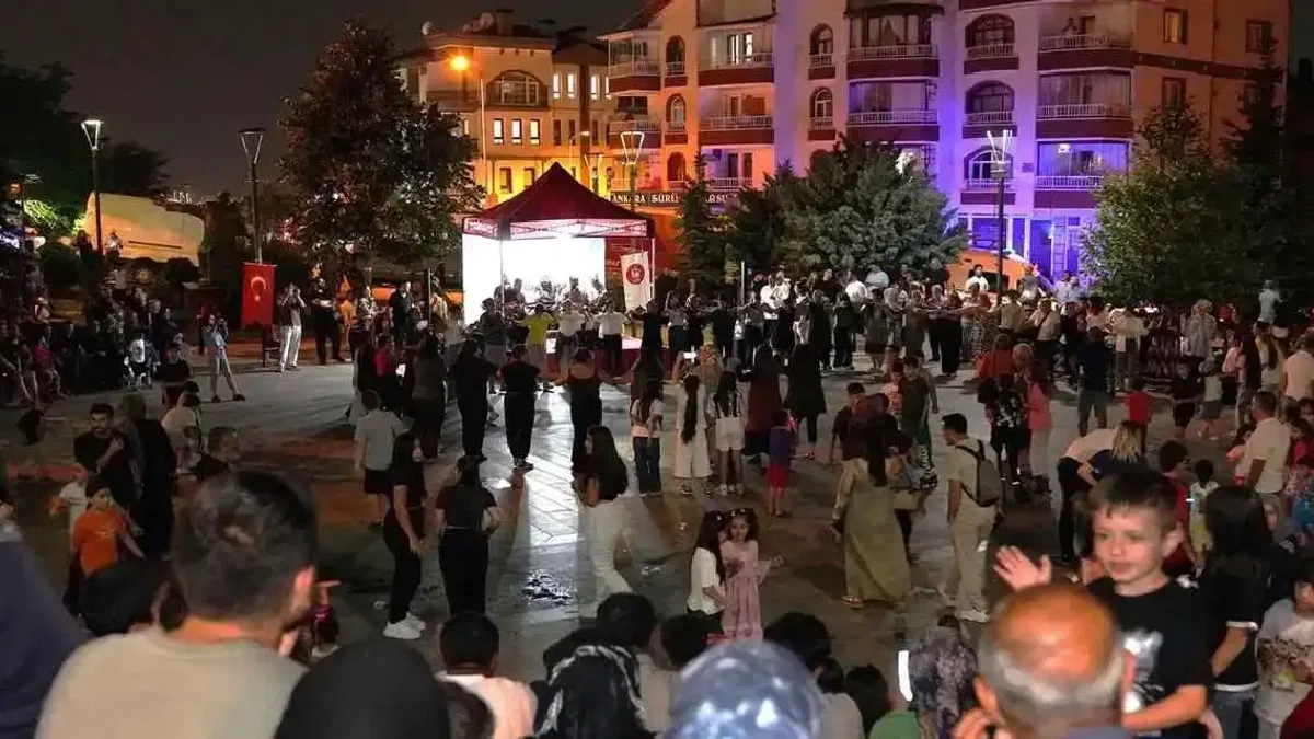 Ankara Keçiören’de müzik ve eğlence dolu akşam