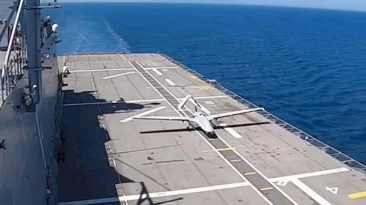 Bayraktar TB3, TCG Anadolu'da tarih yazdı