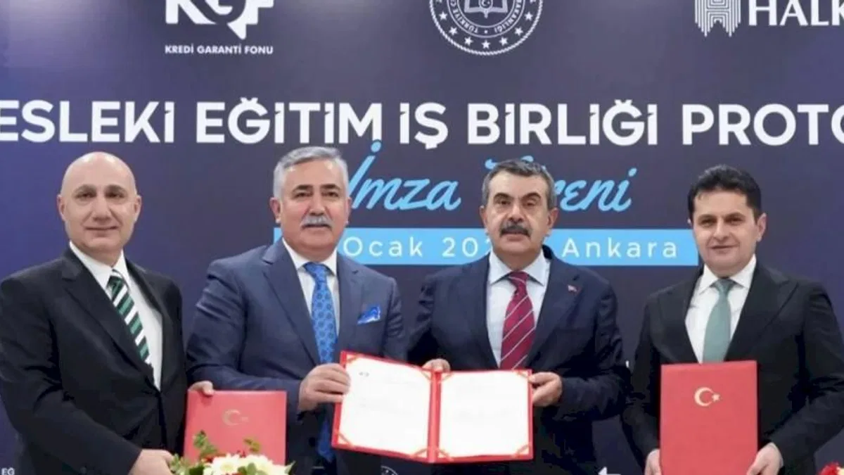 Mesleki eğitimde girişimcilik desteği... 3,7 milyar TL’lik protokol imzalandı