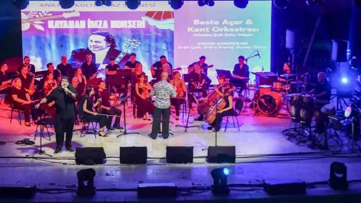 Ankara’da Kayahan şarkıları yankılandı