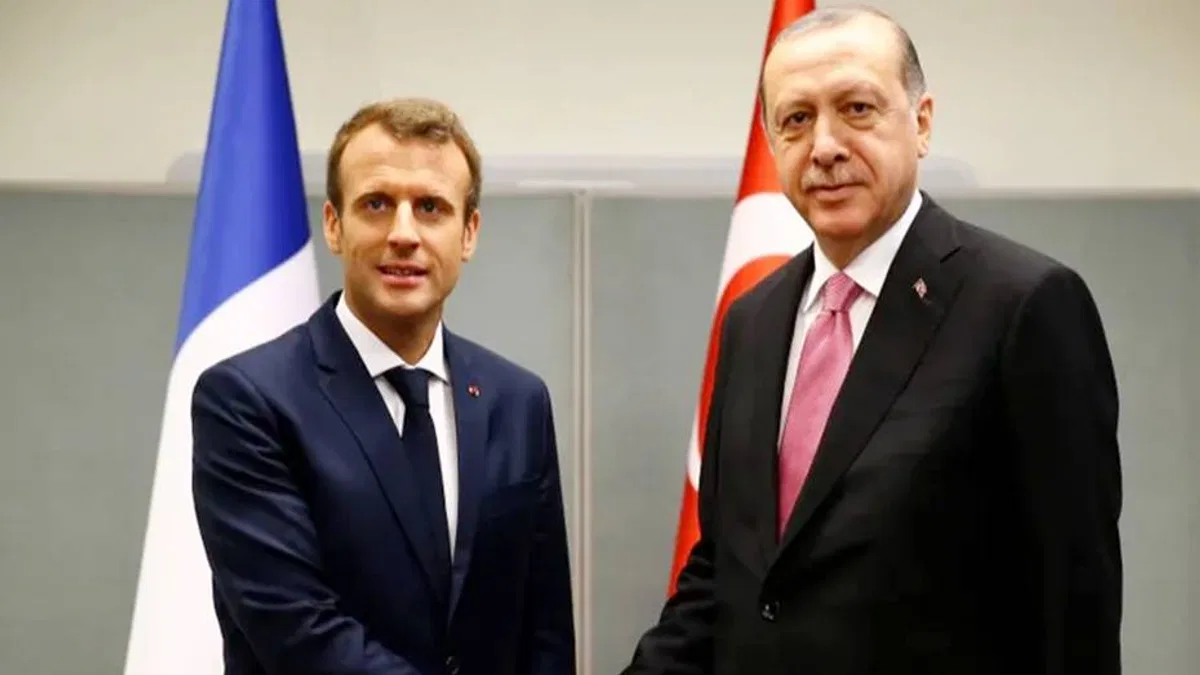 Erdoğan, Macron ile küresel çatışmaları görüştü