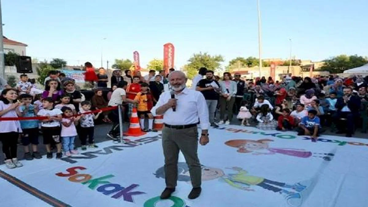 Kayseri Kocasinan'da sokak oyunlarına ilgi