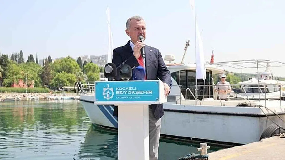 Kocaeli Büyükşehir'den balıkçılığa yapay resif desteği